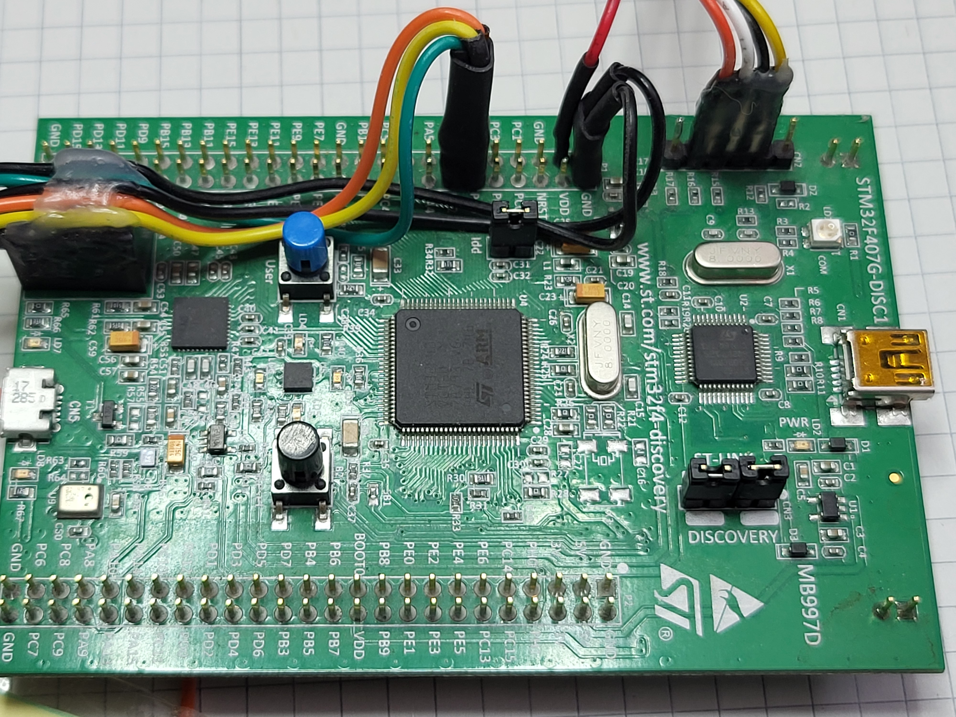 STM32F4 Discovery board